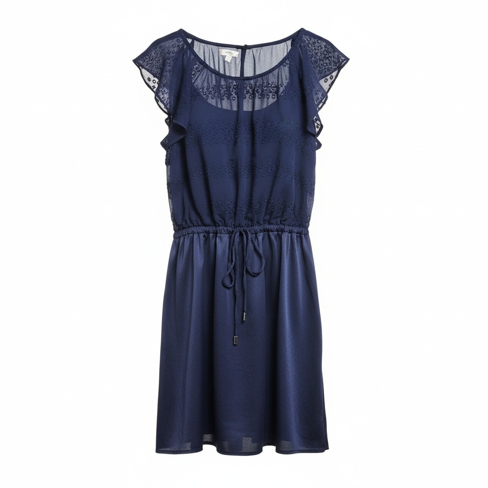 Maurices Midnight Blue Textured Dress